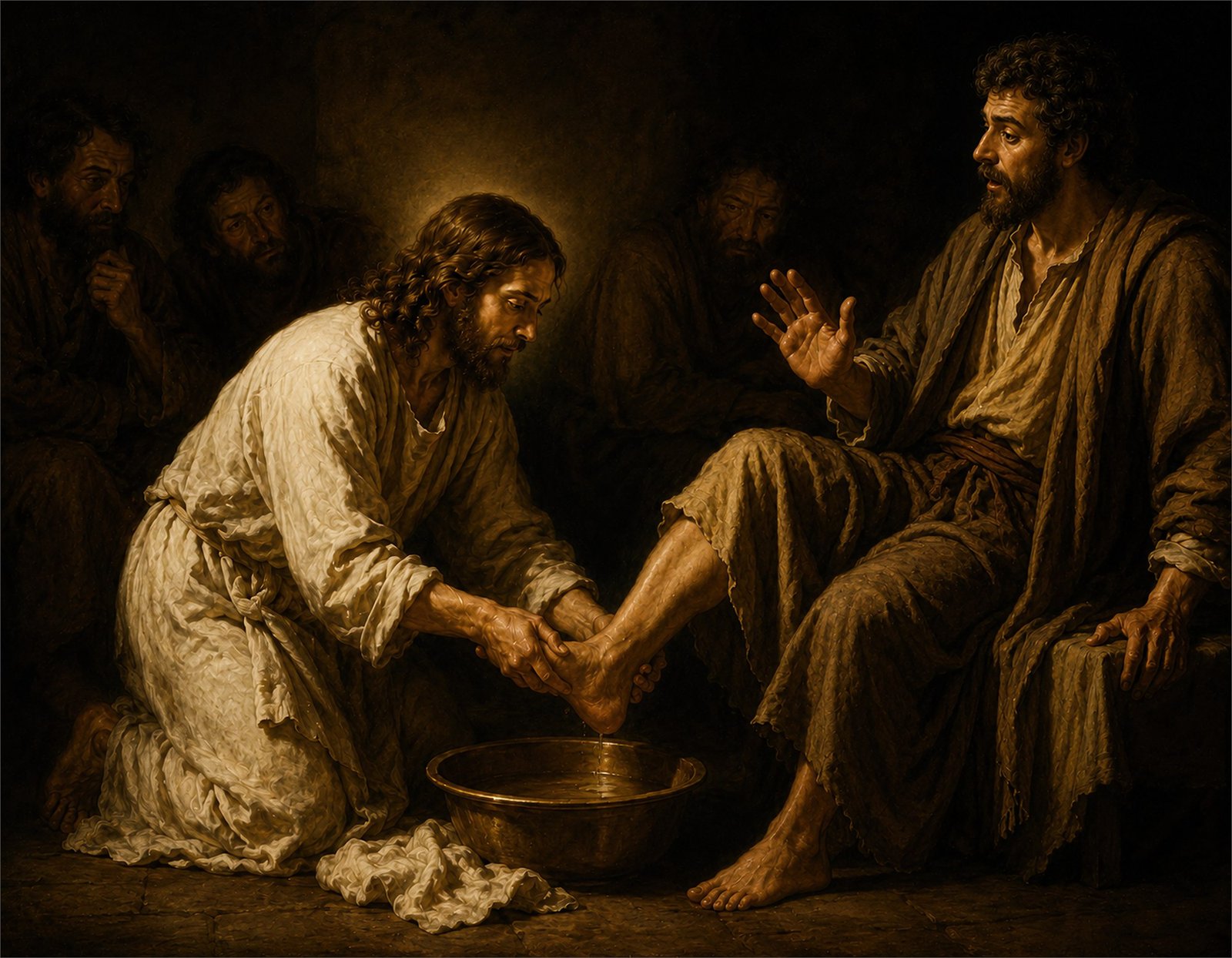 Jesus Washing Peter’s Feet
